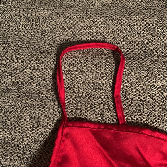 Red sleeping Romper - Picture 8 of 12